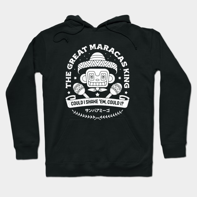 The Great Maracas King Emblem Hoodie by Lagelantee